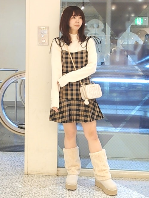 LouLoumei】アクスタケース付きスクエアバッグ（ショルダーバッグ