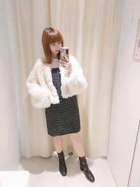 「152cm」｜「アイテム（その他アウター）」を使った、ばらさん（レディース・152cm）の秋コーディネート