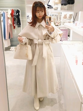 「152cm」｜ばらさん（レディース・152cm）の冬コーディネート
