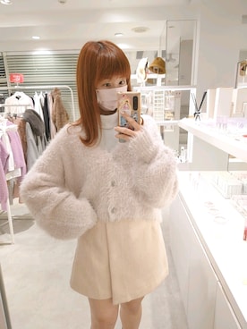 「うさぎ」｜ばらさん（レディース・152cm）の冬コーディネート
