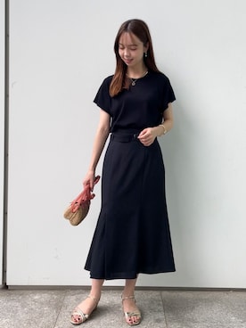 NATSUMIさん（レディース・165cm）の夏コーディネート