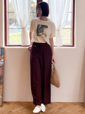 NATSUMIさん（レディース・166cm）の春コーディネート