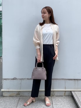 「アイテム（その他トップス）」を使った、NATSUMIさん（レディース・165cm・20代）の夏コーディネート