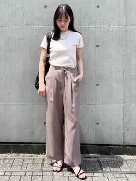 NATSUMIさん(レディース・165cm)の夏コーディネート