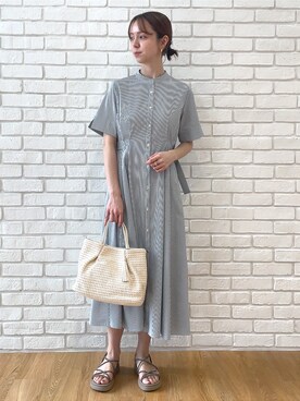 NATSUMIさん(レディース・166cm)の夏コーディネート