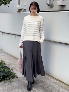 NATSUMIさん(レディース・166cm)の冬コーディネート
