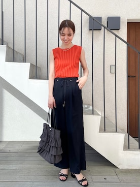 NATSUMIさん（レディース・165cm）の夏コーディネート