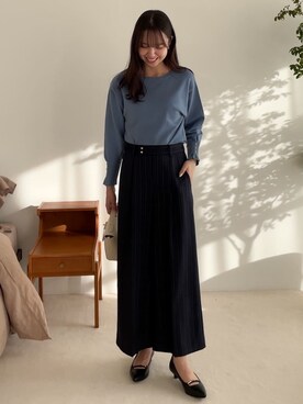 NATSUMIさん（レディース・166cm）の冬コーディネート