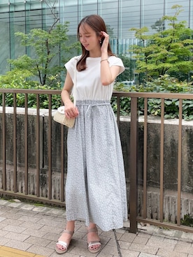 NATSUMIさん（レディース・165cm）の夏コーディネート
