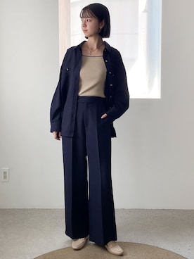 NATSUMIさん（レディース・166cm）の秋コーディネート