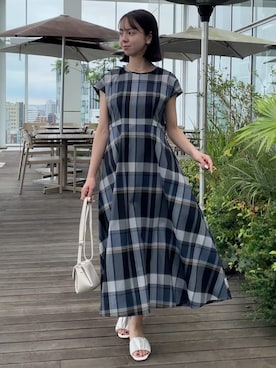 NATSUMIさん（レディース・166cm）の夏コーディネート
