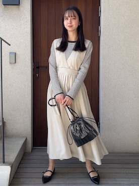 NATSUMIさん(レディース・166cm)の春コーディネート