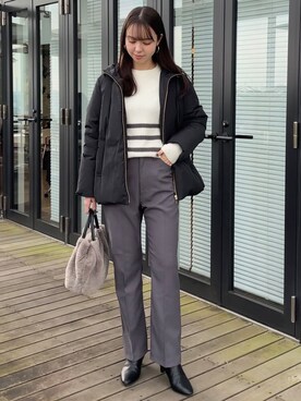 NATSUMIさん(レディース・165cm)の冬コーディネート