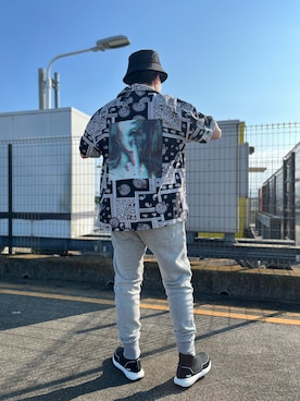 「L.H.P Private Brand（エルエイチピープライベートブランド）のアイテム」を使った、AMANOさん（メンズ・175cm）の春コーディネート
