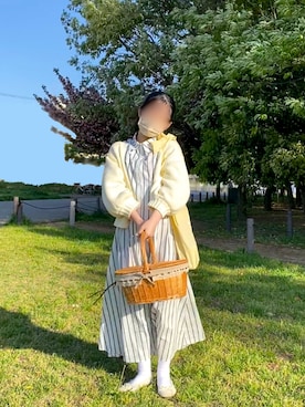 「WEGO（ウィゴー）のアイテム（バレエシューズ）」を使った、miruさん（レディース・152cm）の春コーディネート