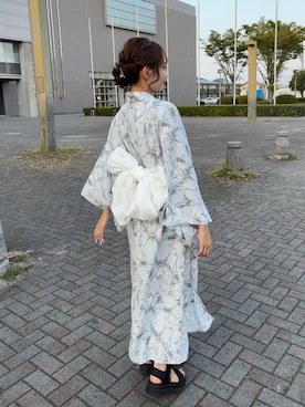 「Java（ジャバ）のアイテム」を使った、Airiさん（レディース・164cm）の夏コーディネート