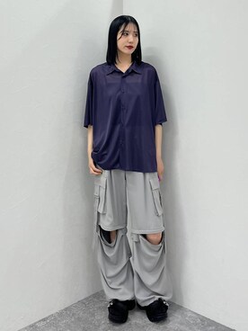 しおりさん（レディース・173cm）の春コーディネート