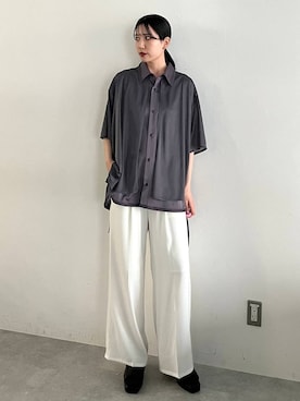 「HARE」｜しおりさん（レディース・173cm）の春コーディネート