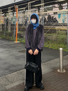 「Lattice（Lattice）のアイテム」を使った、しおりさん（レディース・172cm）の秋コーディネート