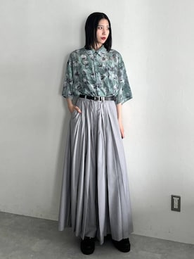 「HARE」｜しおりさん（レディース・173cm）の春コーディネート