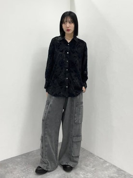 しおりさん(レディース・173cm)の冬コーディネート