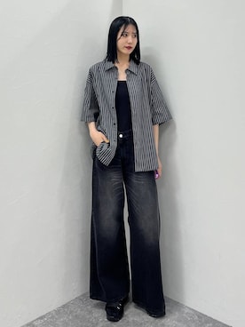 「HARE」｜しおりさん（レディース・173cm）の春コーディネート