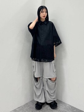 「HARE」｜しおりさん（レディース・173cm）の春コーディネート