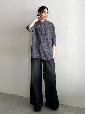 「アイテム（パンツ）」を使った、しおりさん（レディース・173cm・20代）の夏コーディネート