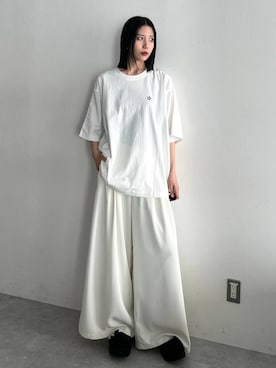 「HARE」｜しおりさん（レディース・173cm）の春コーディネート