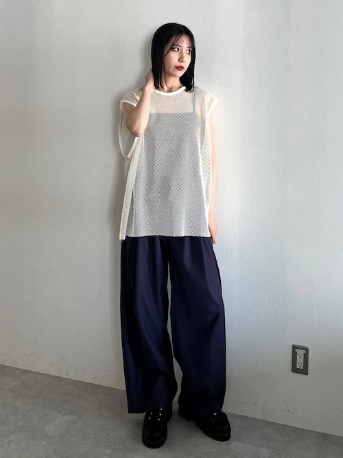 【定価以下】 HARE ハレ ロングタックワイドトラウザー セール】【SET UP対応】ロングタックワイドトラウザー(HARE