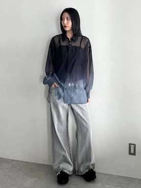 「HARE」｜しおりさん（レディース・173cm）の春コーディネート