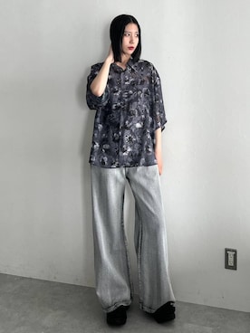 「HARE」｜しおりさん（レディース・173cm）の春コーディネート