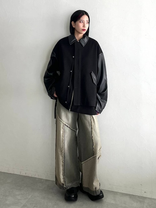 サイコウチクワイドデニムパンツ(HARE)（デニムパンツ）｜HARE