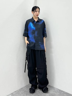 「アイテム（パンツ）」を使った、しおりさん（レディース・173cm・20代）の夏コーディネート