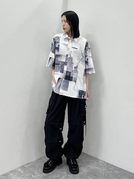 しおりさん（レディース・173cm）の春コーディネート