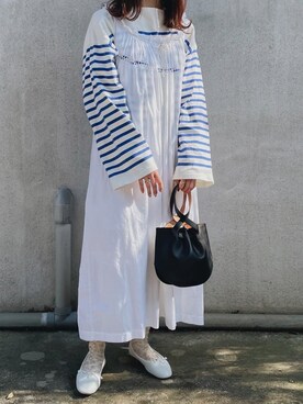 sakiさん（レディース・147cm）の春コーディネート