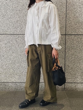 「m47」｜「アイテム（その他シューズ）」を使った、sakiさん（レディース・147cm）の春コーディネート