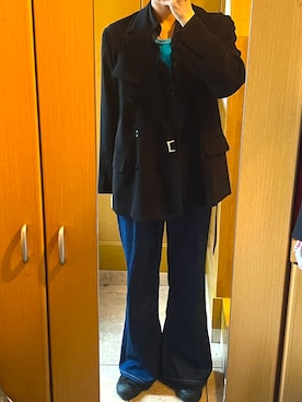 「CULLNI（クルニ）のアイテム（ジャケット/アウター）」を使った、たさん（メンズ・169cm）の春コーディネート