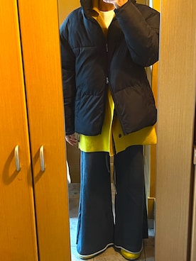 「SHINYAKOZUKA（シンヤコヅカ）のアイテム（パンツ）」を使った、たさん（メンズ・169cm）の冬コーディネート