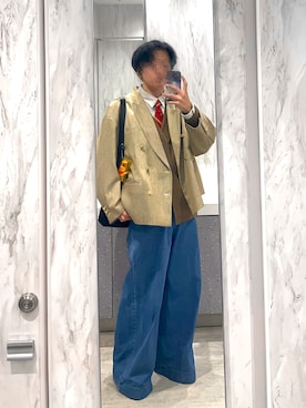 リンタロさん（メンズ・173cm）の春コーディネート