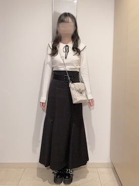 「SHEIN」｜^･·̫･̥ฅ♡さん（レディース・160cm・10代）の春コーディネート