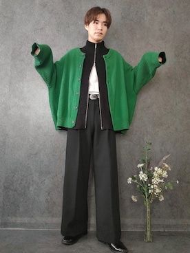 「CASPER JOHN（キャスパージョン）のアイテム（ブーツ）」を使った、ルナラビさん（メンズ・176cm）の秋コーディネート