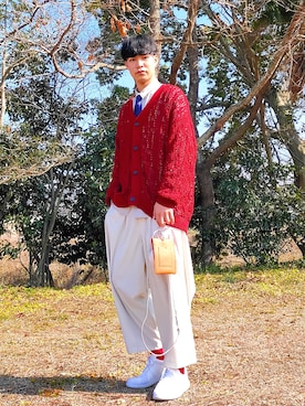 「ender products」｜ルナラビさん（メンズ・176cm）の冬コーディネート