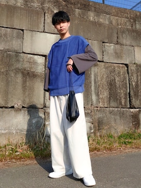 ルナラビさん(メンズ・176cm)の春コーディネート