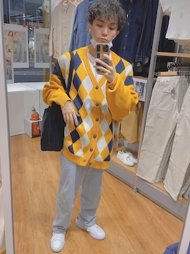 ジャノメさん(メンズ・170cm)の春コーディネート