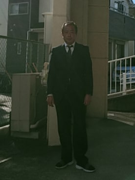 「TAKA-Q（タカキュー）のアイテム（トップス）」を使った、takewearさん（メンズ・174cm）の冬コーディネート