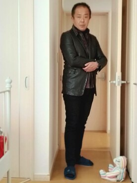 「本日のコーデ」｜takewearさん（メンズ・174cm）の冬コーディネート