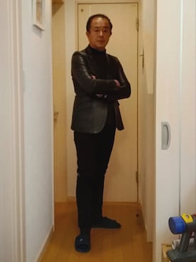 「Paul Smith（ポールスミス）のアイテム（テーラードジャケット）」を使った、takewearさん（メンズ・174cm）の冬コーディネート