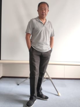 「無印良品（ムジルシリョウヒン）のアイテム」を使った、takewearさん（メンズ・174cm）の秋コーディネート