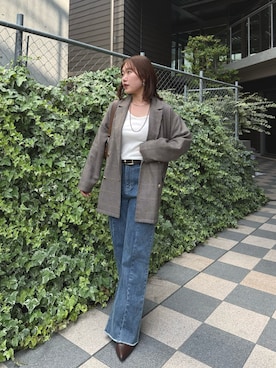 ayuriさん（骨格ストレート・レディース・153cm）の秋コーディネート